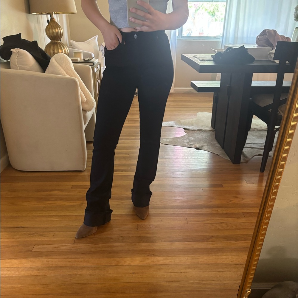 Women's Boot Cut Jeans - Black